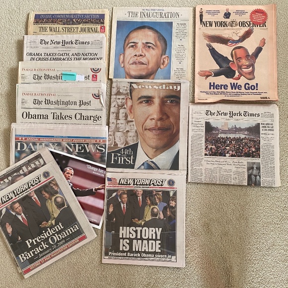 12 Newspapers I President Obama Inauguration Coverage I NY & Nationals - Picture 3 of 16